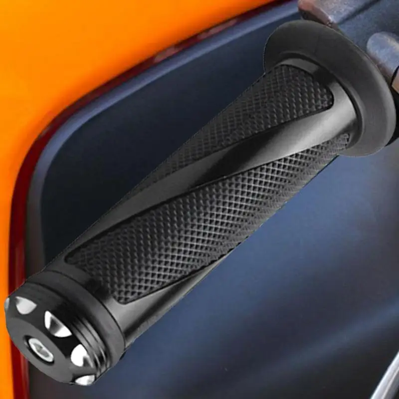 Motorcycle Handlebar Cover Slip-on Anti Vibration Comfort Handlebar Grip Sleeves Sturdy Motorbike Handle Protector Levers Grips