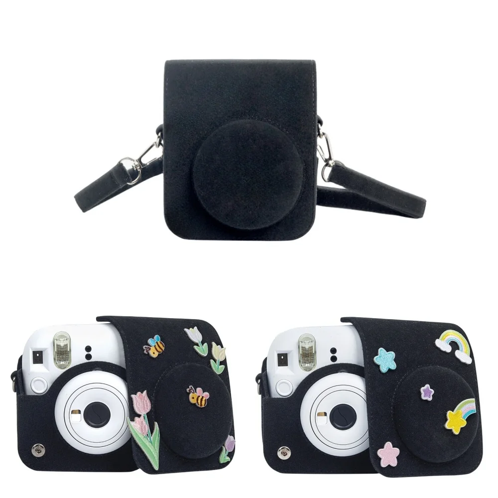 Camera Bag For Fujifilm Instax Mini 12 Instant Camera Accessories Travel Protective Camera Case Cover With Adjust Shoulder Strap