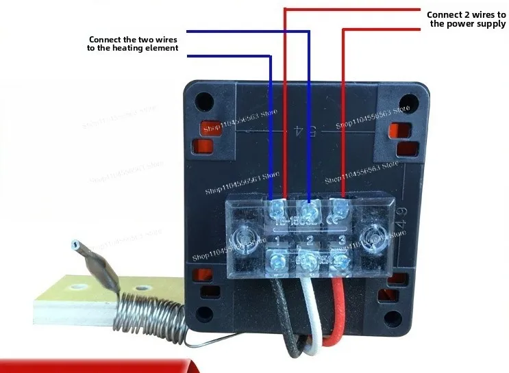 High frequency heat sealing machine mechanical temperature controller AC250V 16A