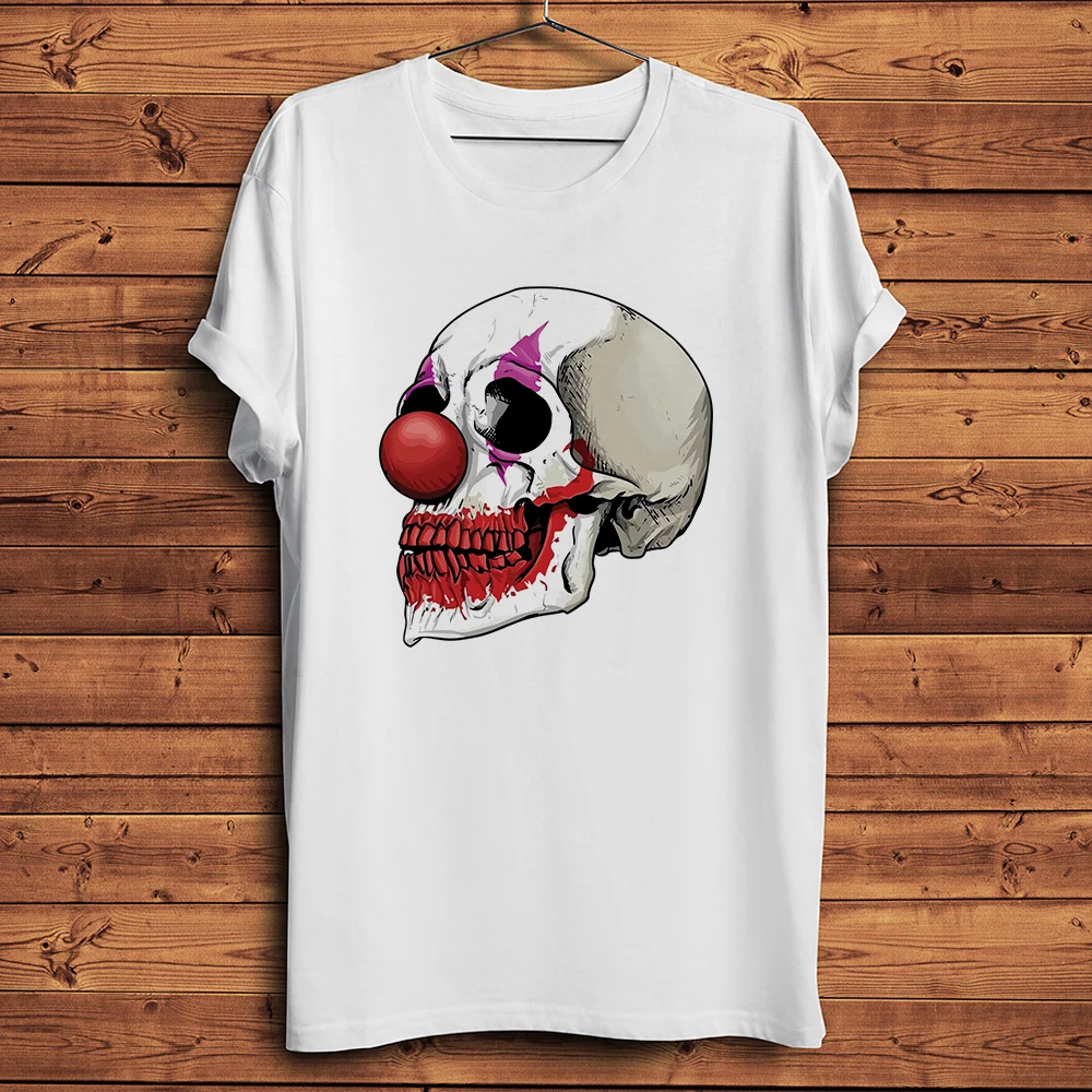 Laughing Skull Pharaoh Skeleton Funny Goth Style T Shirt Men Casual Short Sleeve TShirt Unisex Streetwear Tee Breathable Print