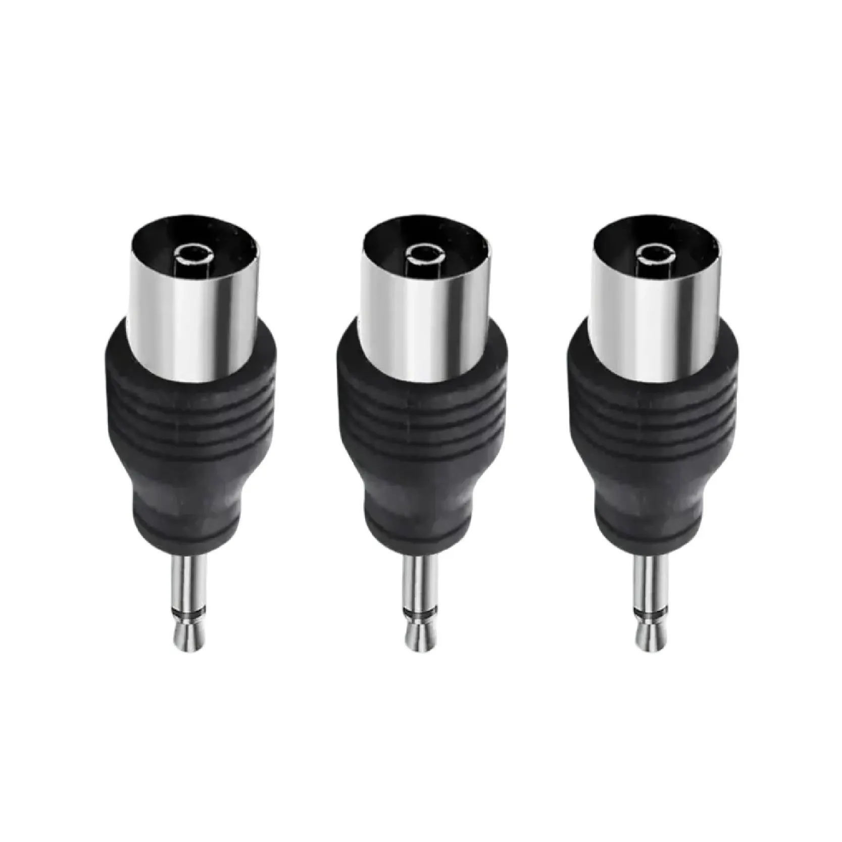 IEC COAXIAL Connector 3.5MM Mono Plug Adapter Female Jack for TV Aerial Antenna