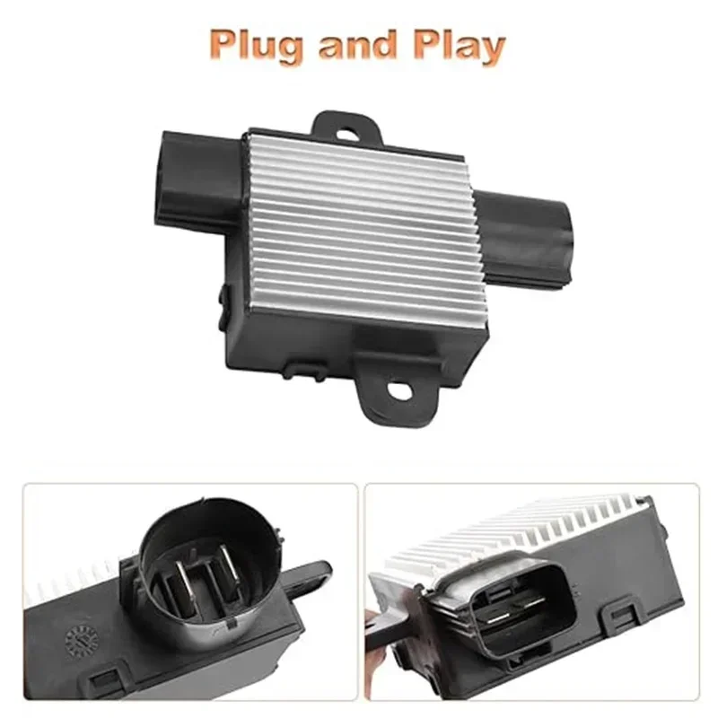 Car Electric Cooling Fan Motor Control Module Unit For ATS 2015-2019 All Engine Replaces 23188752 23506648 Auto Accessories