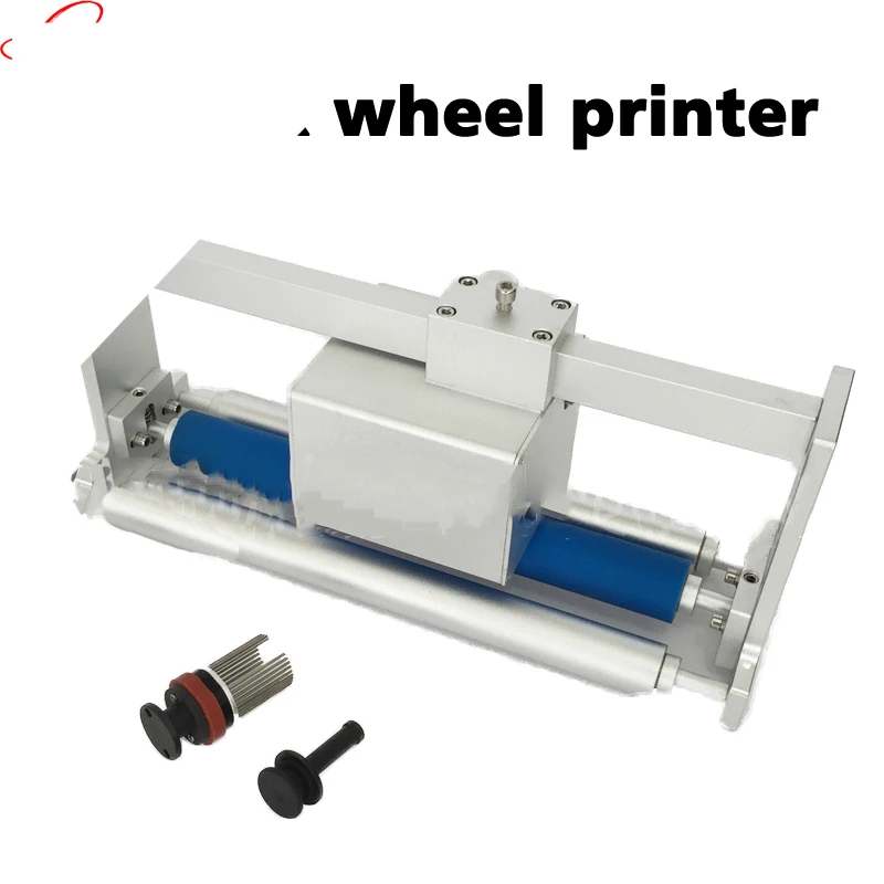 Inking printer machine coder printer DS-1108 continuous date printer for pillow packaging machine solid ink wheel machine 220V