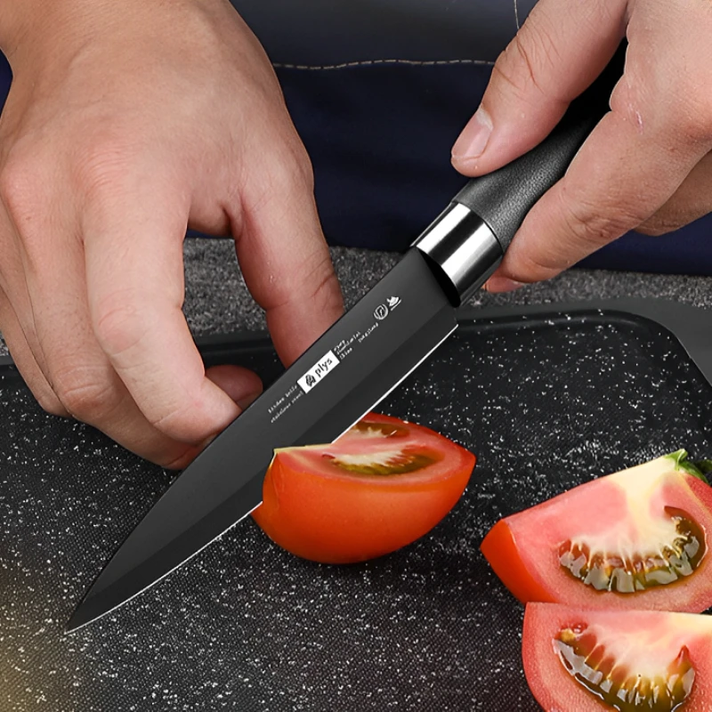 Fruit knife chef\'s knife, kitchen knife sushi knife, kitchen high hardness stainless steel sharp cutting knife for household use