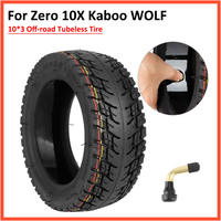 10*3 80/65-6 255*80 Self-repairing Off-road Tubeless Tire For Zero 10X Kaboo WOLF WARRIOR 11 MANTIS 10 Scooter Tire Wheel Parts