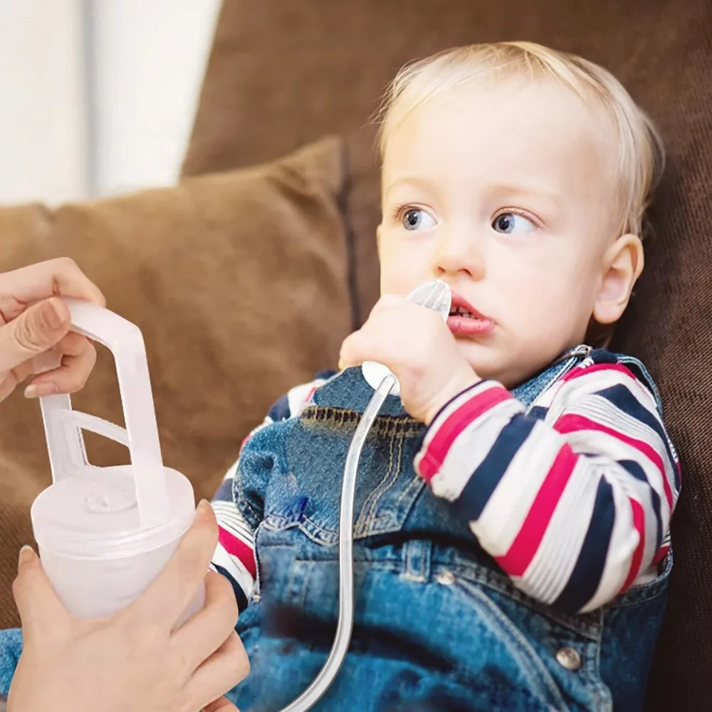 مخاط الأنف الطفل الأنف الشافطة غير الغازية الأنف تلميح Booger مزيلات الأنف مصاصة عائق الأنف الإغاثة مضخة يدوية #2