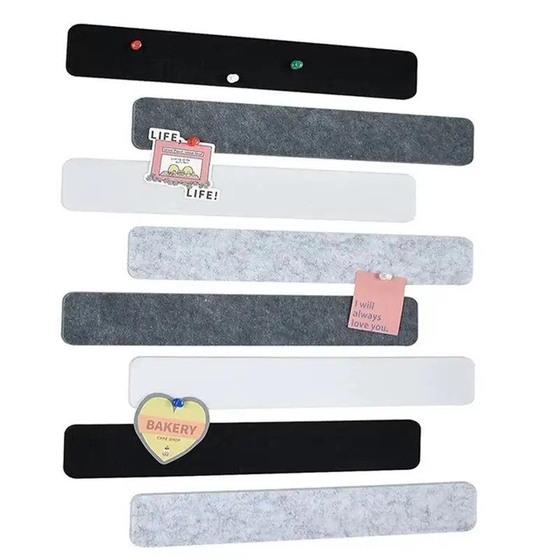 【ALLOWANCE】Display Board Felt Board Message Self Memo Notice Tack Notes Board Photos Schedules Office Bar Home Wall Decoration