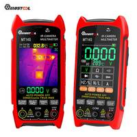 MUSTOOL MT14S MT14SPRO Thermal Imaging Multimeter ISR 240x240 -20°C to +550°C 25HZ 1000V DC 750V AC 10A Resistance Measurement