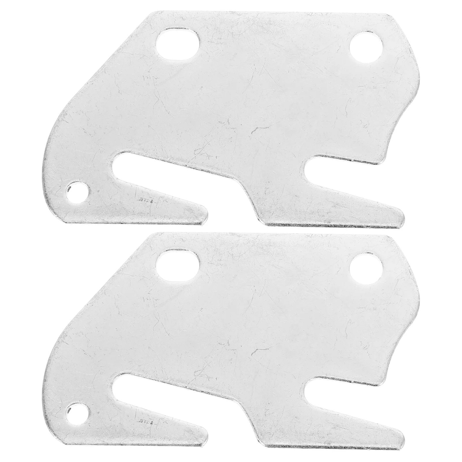 

2 Pcs Furniture Connector Bed Rail Fittings Frame Bracket Plate Component Support Hook Iron Wood Hooks for Footboard