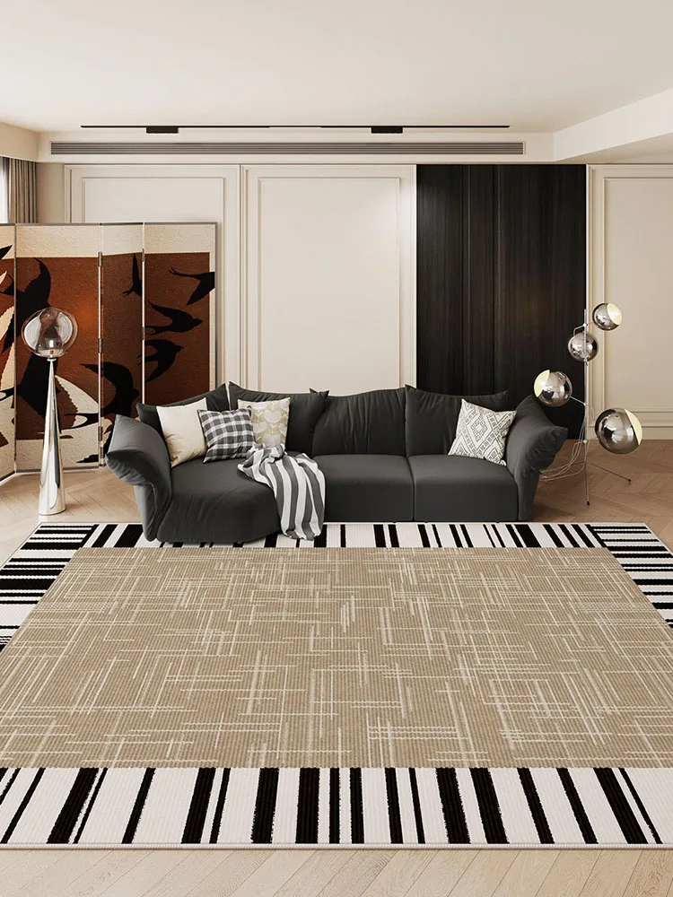 

Carpet Living Room American Style Luxury Bedroom Coffee Table Floor Mat Home Cloakroom Decor Area Rug Simple High-end Sofa Floor