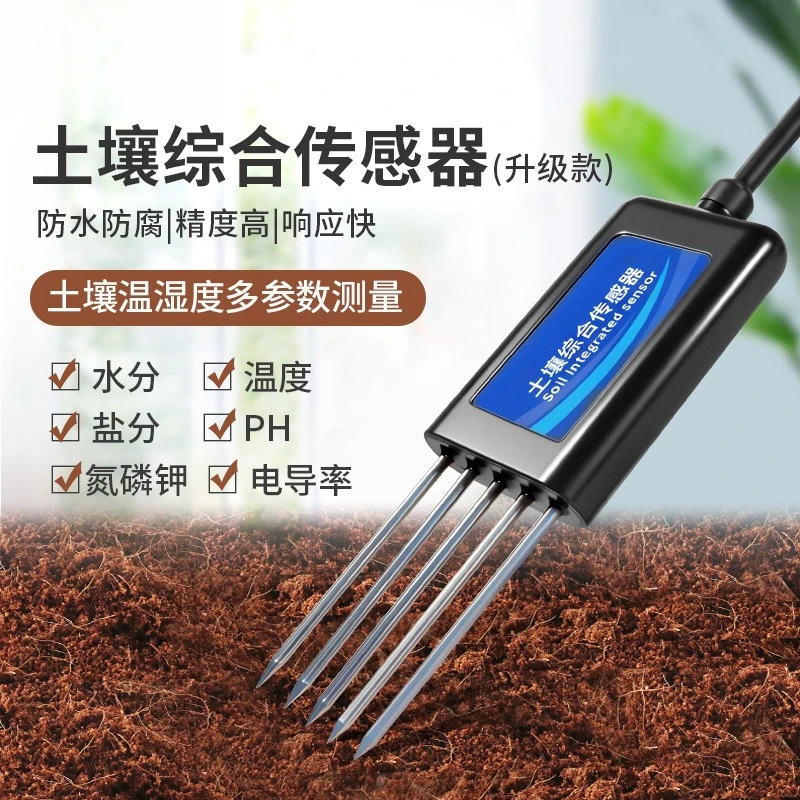 

Soil detector Temperature humidity sensor Moisture pH Salt analyzer