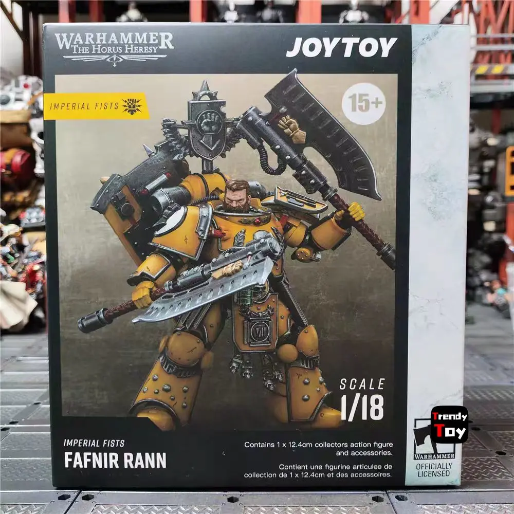 

【Доставка в течение 24 часов】Коллекционная фигурка JOYTOY Warhammer 40K Imperial Fists Fafnir Rann 1/18