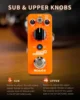 Pédale de guitare MOOER Purer Octave avec 15 modes d'octave et 3 modes de fonctionnement Signal sec commutable 2