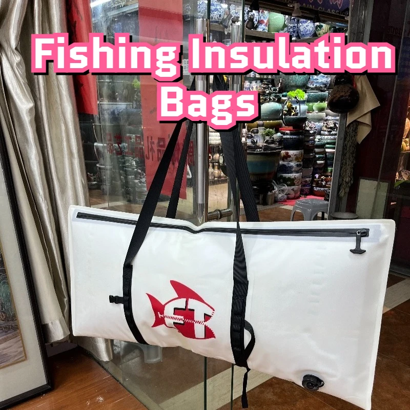 Waterproof Soft Sea Fishing Bag Large Capacity Multiple Functions Fishing Insulation Bags Freshness Preservation Portable Bag