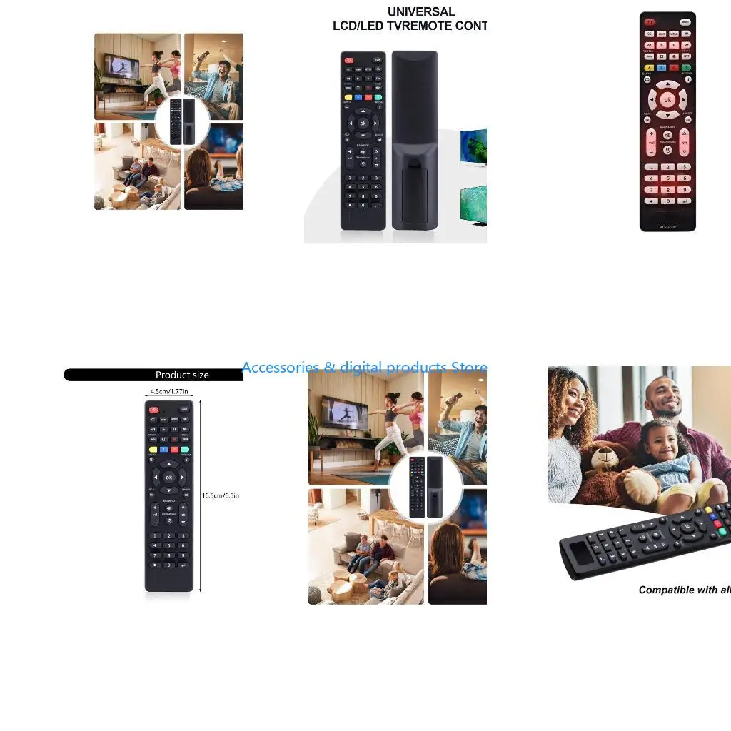 77JD Remote Replacement Remote Battery Operated (Battery NOT Include)