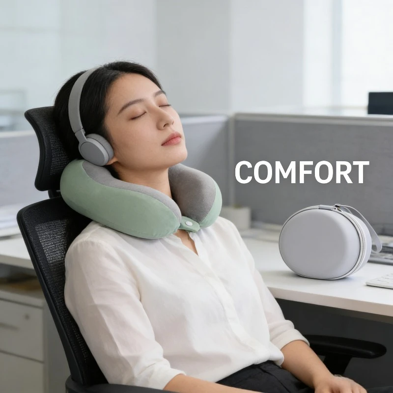 

Оптовая продажа: U-образная подушка для путешествий с эффектом памяти, для поддержки шеи, для самолета, автомобиля, офиса, сна, комфортная, незаменимое средство для отдыха