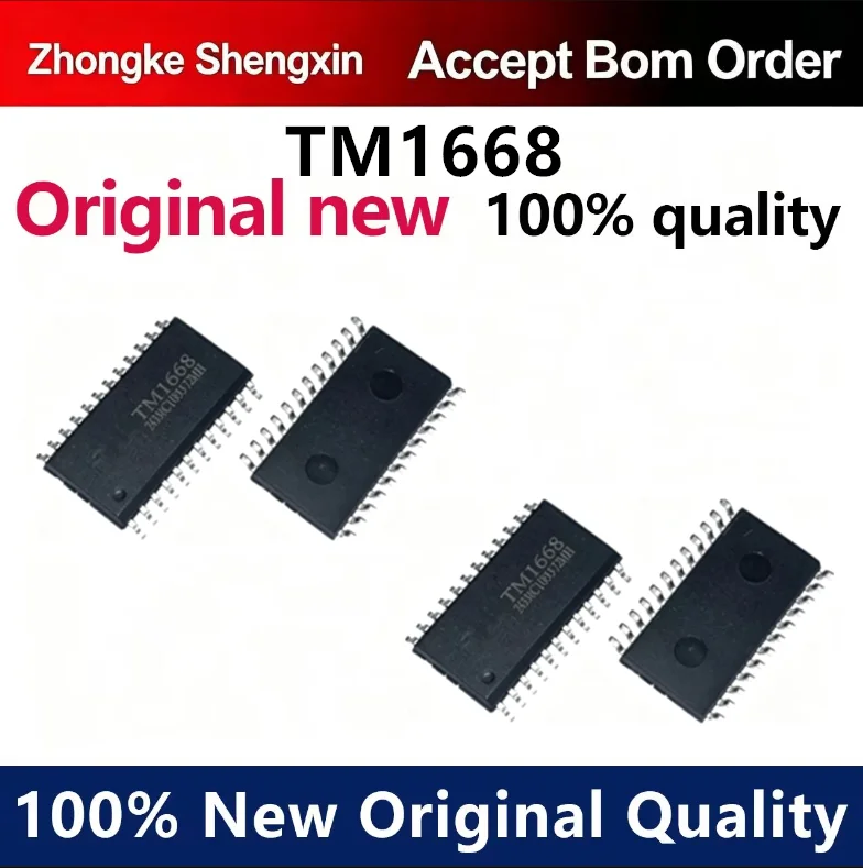 （5pcs-10pcs）Brand new original genuine TM1650 patch SOP16 8 * 4-digit driver digital tube chip