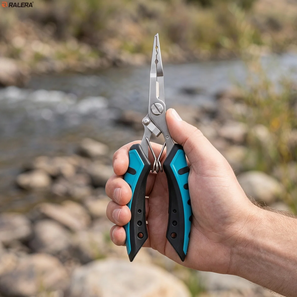 RALERA Stainless Steel Fishing Gear Pliers, Fish Lip Gripper, Fish Ruler, Fillet Knife, Fishing Stuff Kit, Fishing Gift for Men view 4
