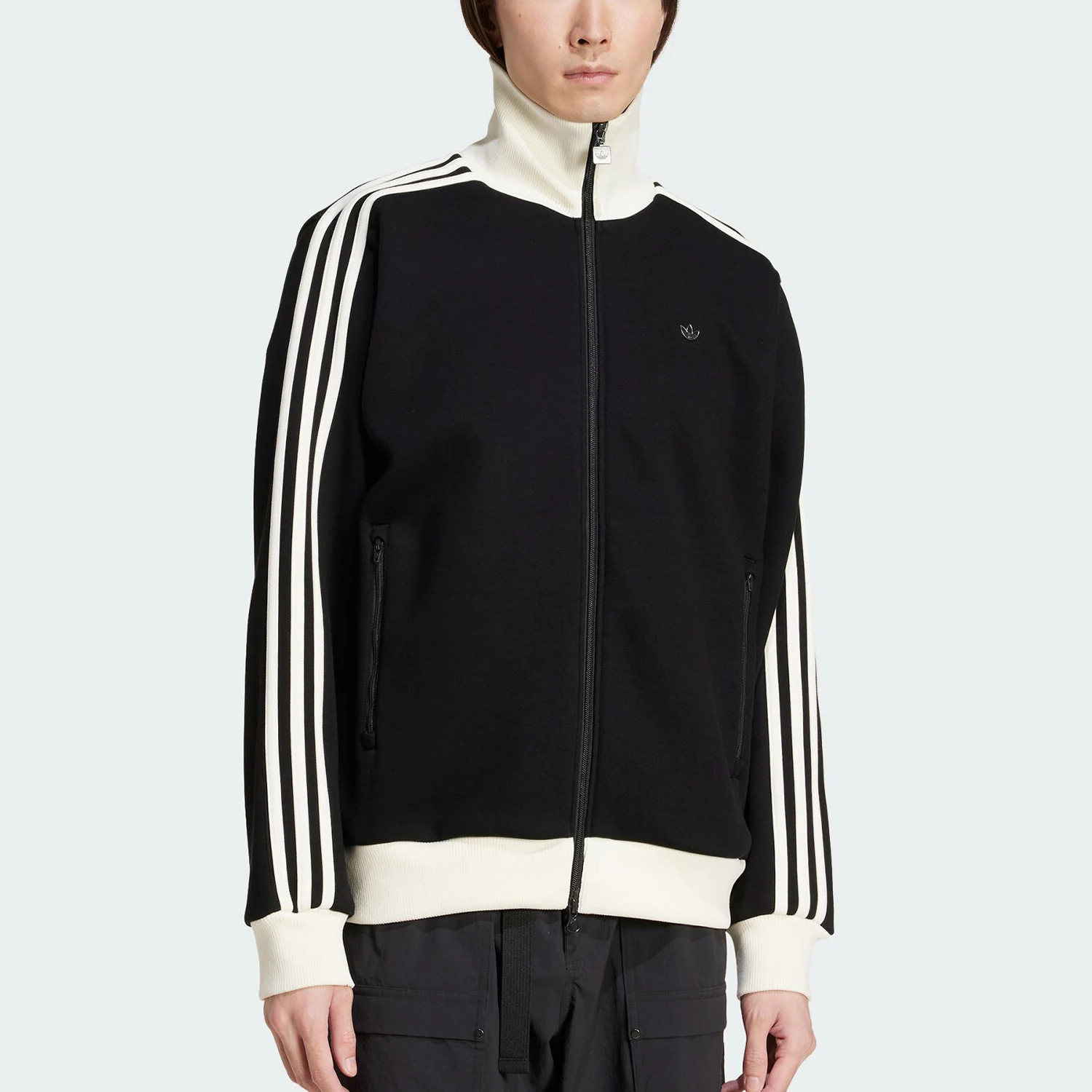 

Adidas Originals Мужская классическая спортивная куртка в стиле пэчворк с воротником-стойкой JC6353