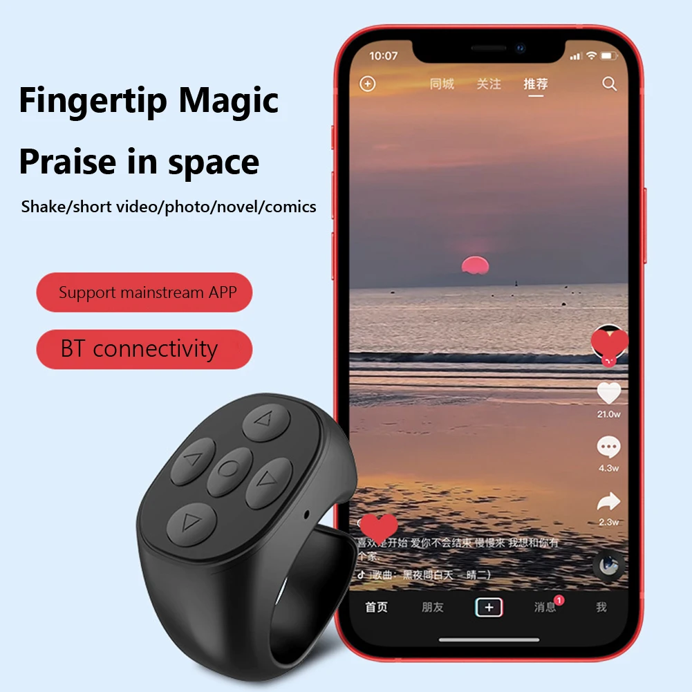 Auto Clicker RF-afstandsbediening voor telefoon Apps Video Live streaming Gadget Smartphone Game Screen Touch Digitale statieven Tapper