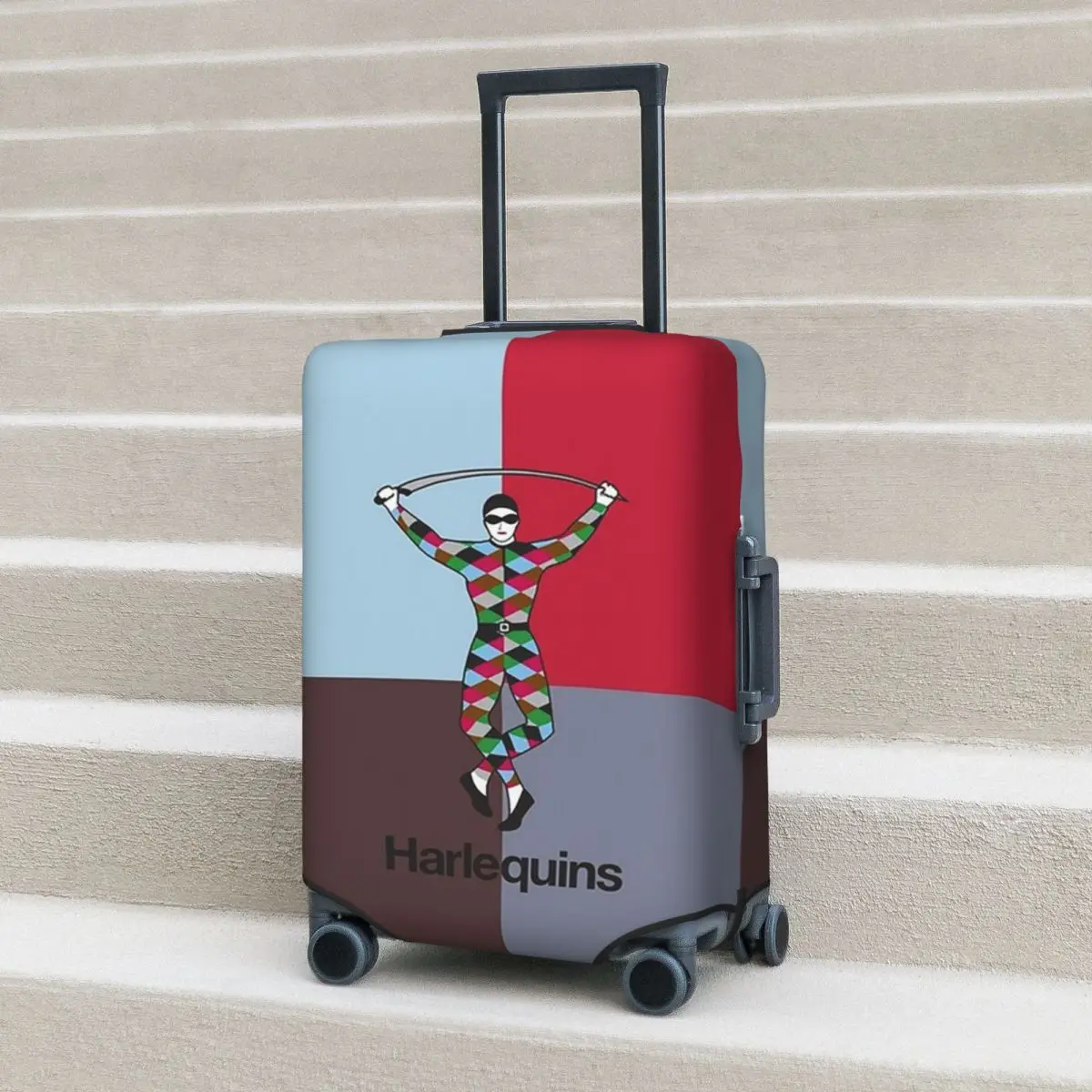 

Harlequins Rugby IPhone Case Suitcase Cover Protection Elastic Travel Luggage Protector Covers for 18-32 Inch