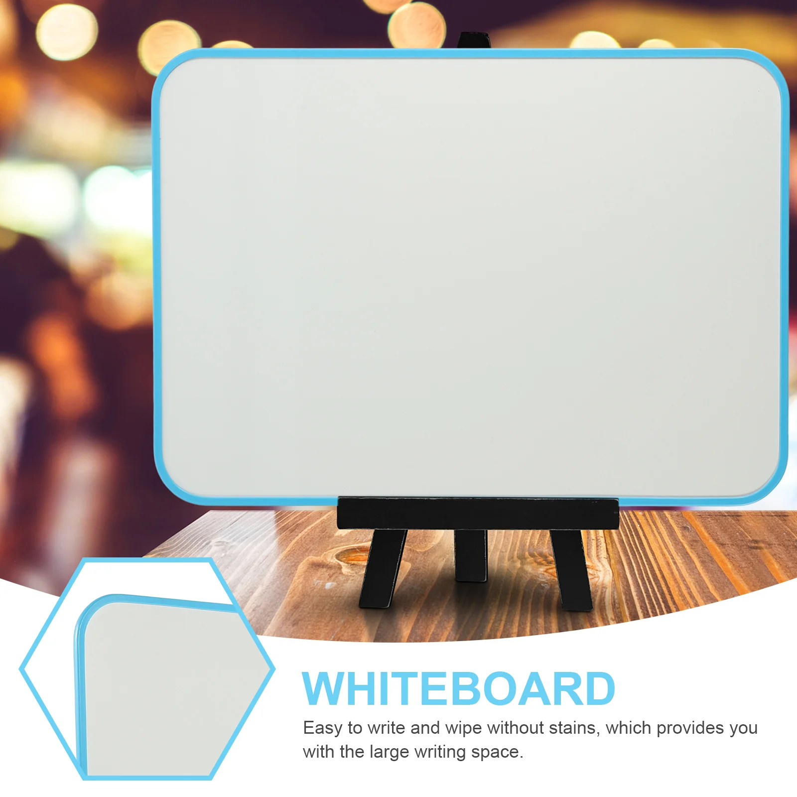 Hanging Portable Magnetic Drawing Board Office Notes and Message Child Mini Whiteboards Dry Erase 297X21X05CM Plastic Desktop