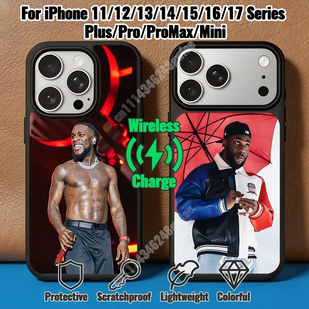 Love Damini B-Burna B-Boy Magnetic Charge Case for iPhone 17 16 15 14 Pro Plus 13 12 11 Max Mini Outdoor Bumper