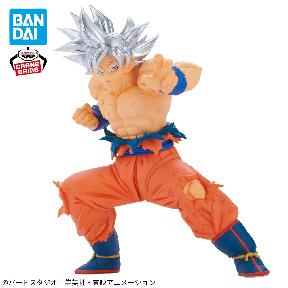 In Stock Original BANPRESTO BLOOD OF SAIYANS Special XX Dragon Ball Super Ultra Instinct Son Goku Figure Anime Model Genuine Toy