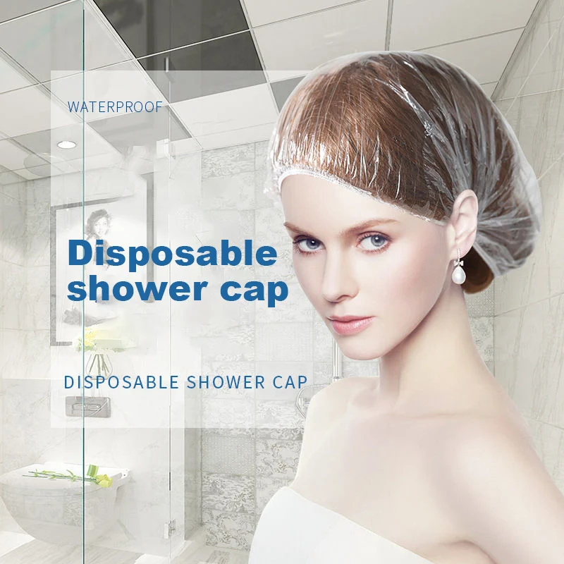 Bonnet de Douche en Forme de Poulet, artificiel astique, en Maille, Imperméable, Non Tissé, pour Extension, Transparent, miles des Cheveux, 50/100