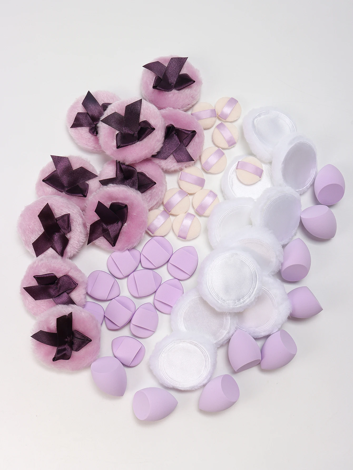 Forma de base en polvo Facial Puff profesional portátil suave cosmético Puff base de maquillaje esponja herramienta de belleza