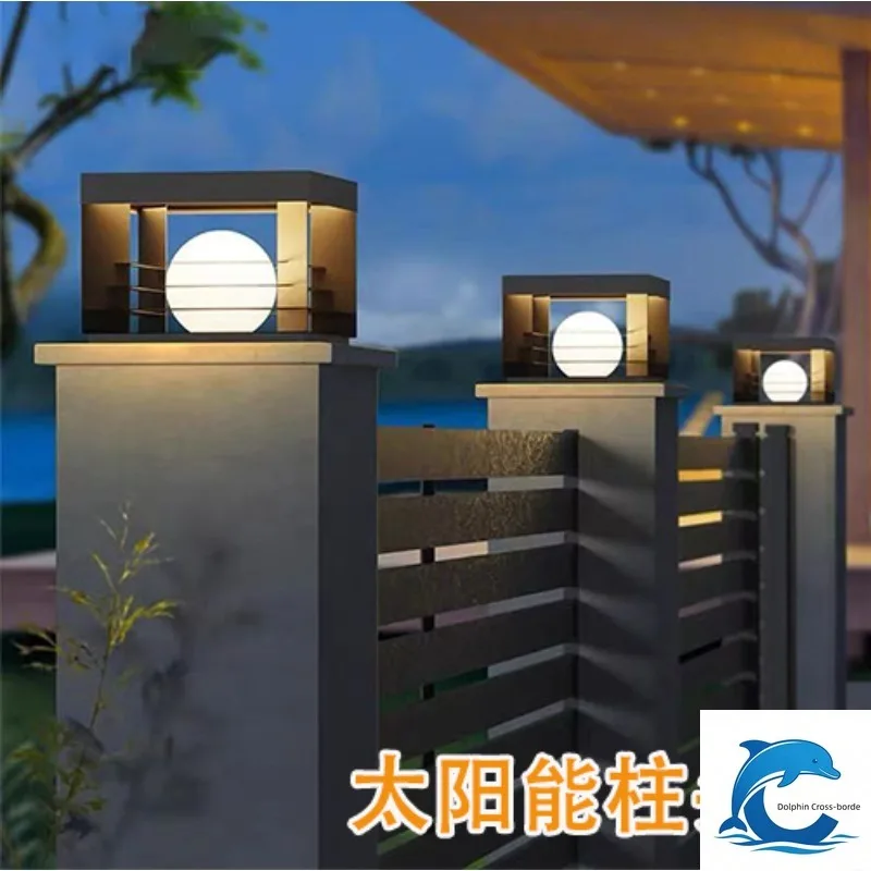 Suitable for new solar powered and electrified villa gate pillar lights, freely selectable