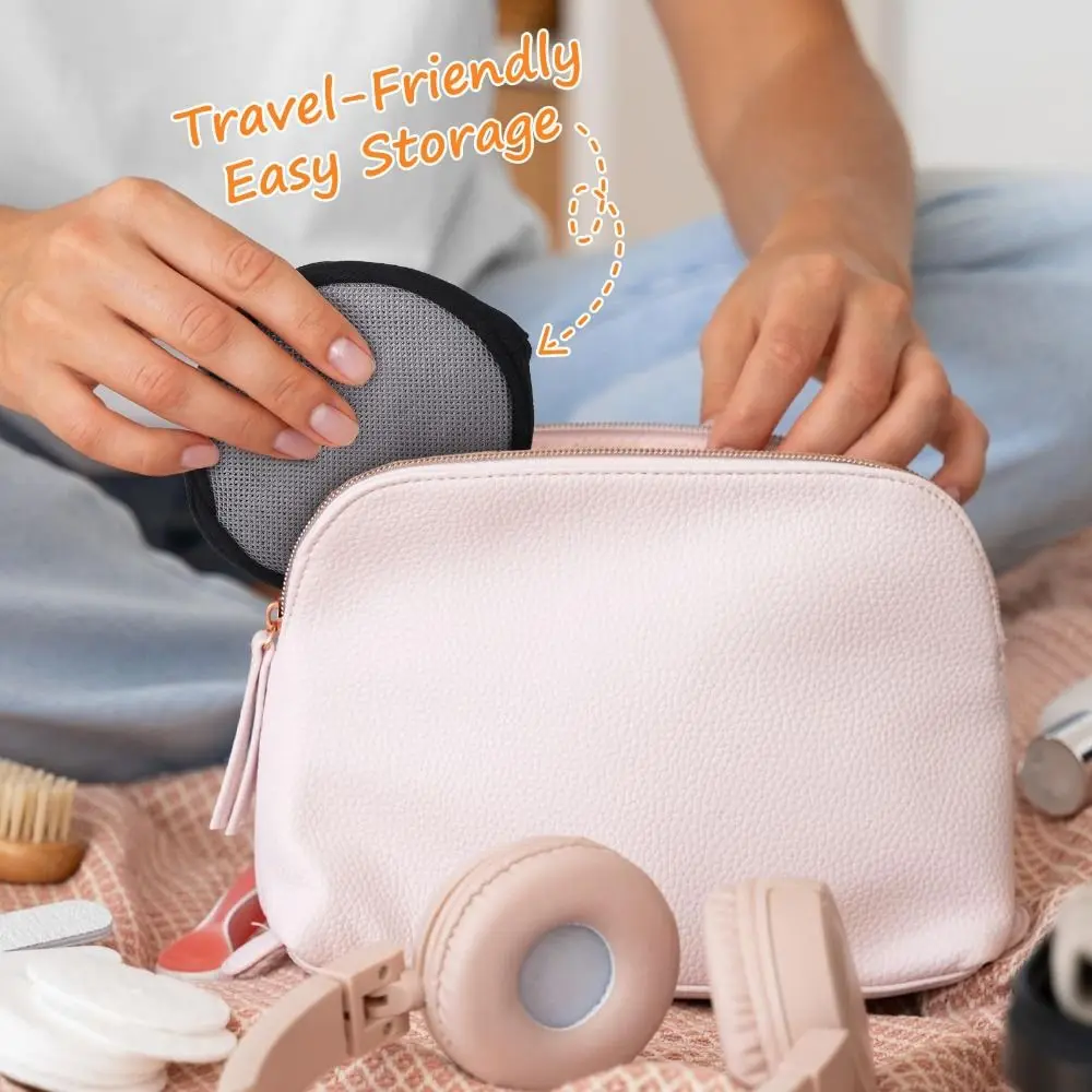 Funda de tela suave para difusor de secador de pelo, bolsa de almacenamiento universal para difusor de secador de pelo con banda elástica, funda plegable para difusor