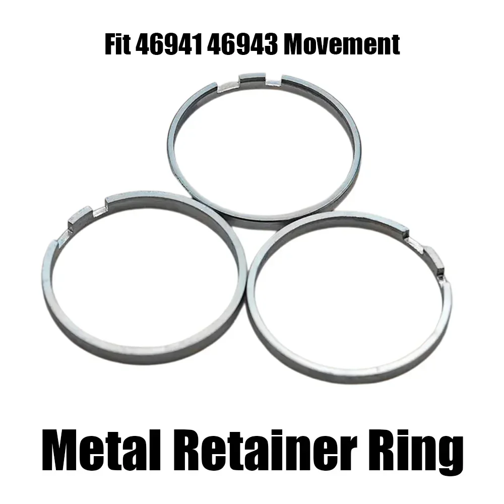 46941 46943 Movement Metal Retainer Ring Accessories Replacement Spare Parts For Oriental Double Lion Watch Repair Part