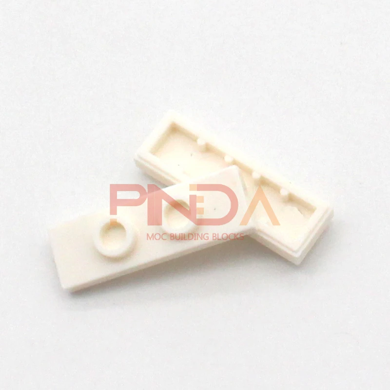 

30 шт. детали MOC 34103, модифицированная пластина 1x3 с 2 шпильками, совместимые кирпичи, детали для сборки детских игрушек «сделай сам»