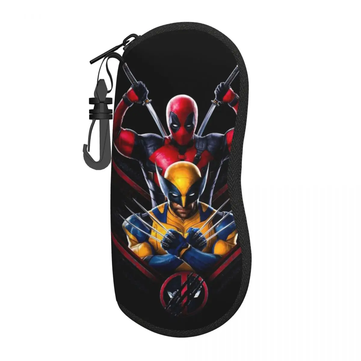 

Deadpool And Wolverine Movie 2024 Glasses Case Student Superheroes Sunglasses Box Ultra Glasses Box