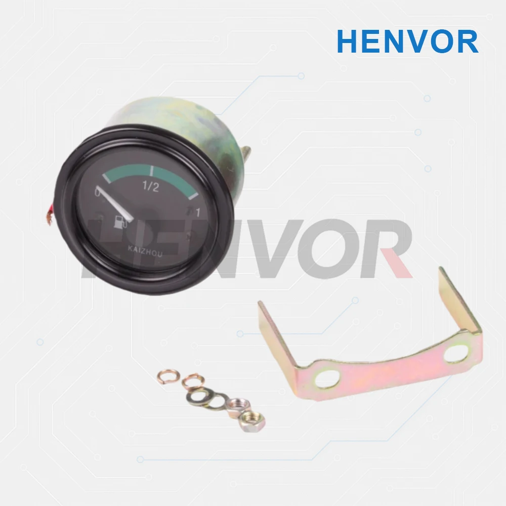 12V 24V Diesel Engine Fuel Level Gauge Meter with Backlight for Generator Parts