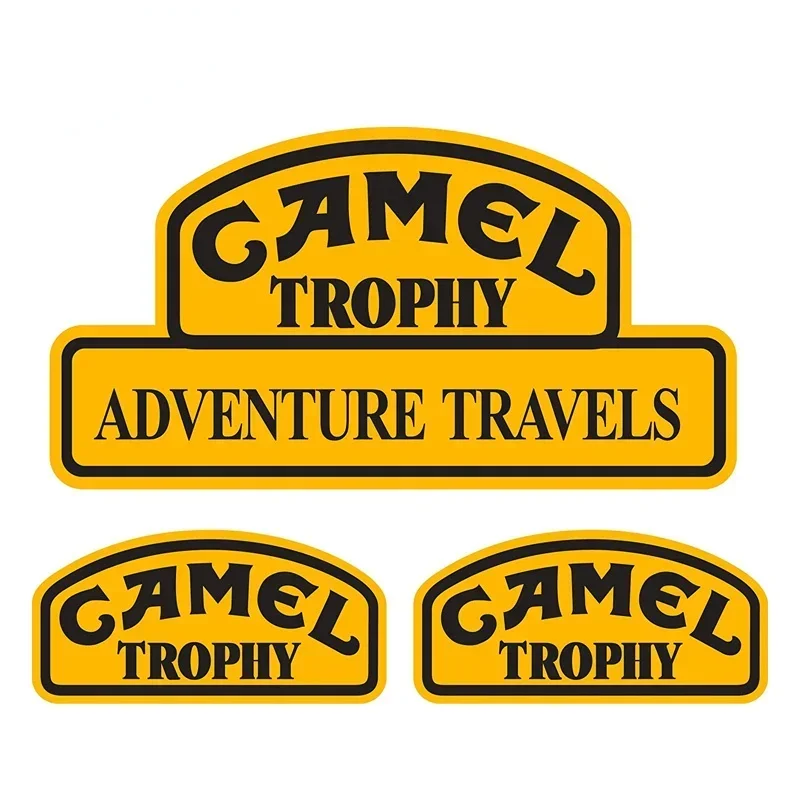 

Camel Trophy Land Rover Badge Brand Car Sticker Decal Decor Motorcycle Off-road Laptop Trunk Guitar PVC Anti-UV Vinyl Stickers