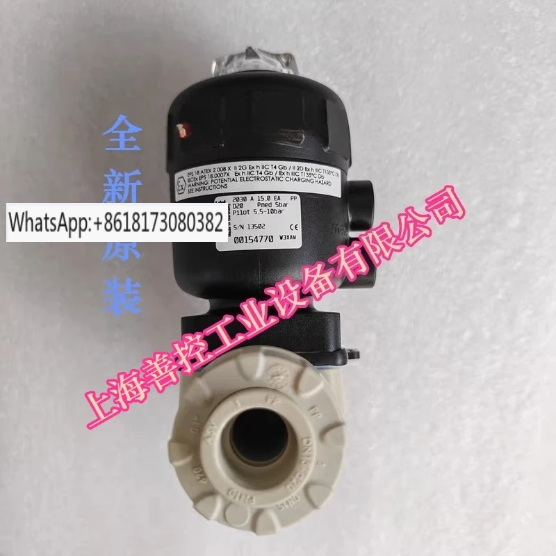 2030 A 15.0 EA PP D20 DN15 صمام الحجاب الحاجز الهوائي حسب الطلب 00154770 #1