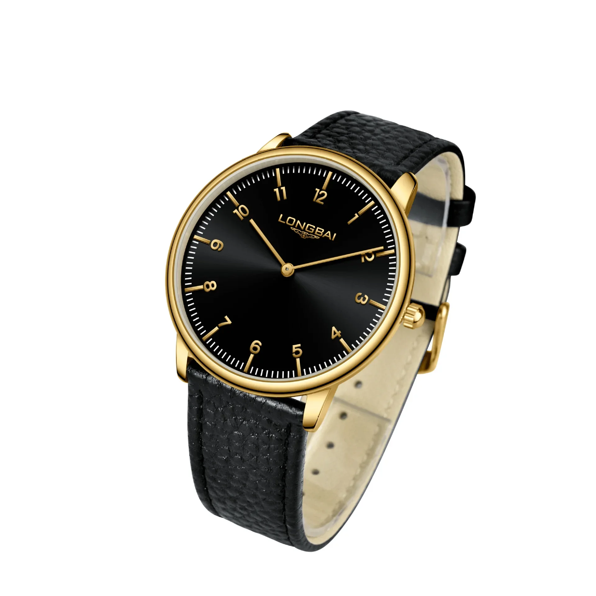 Men's Watch Simple Business Fashion Quartz Watch Ultra Thin Two Pin Watch Waterproof Belt