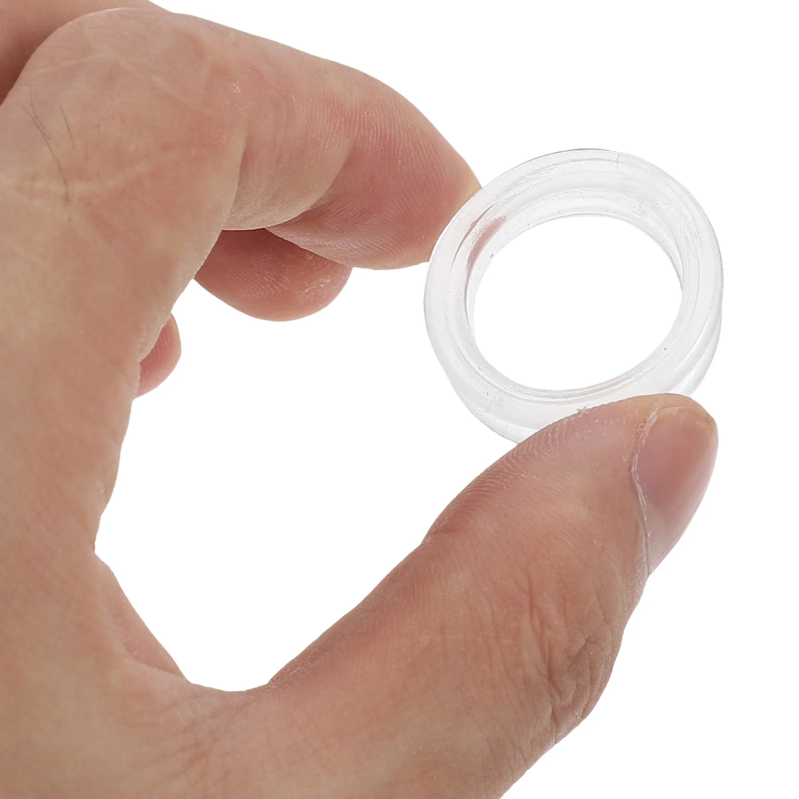 

10 Pcs Silicone Ring Sleeve Finger Guard Protectors for Sewing Fingers Guards Moistener