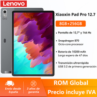 ROM Global Lenovo Xiaoxin Pad Pro 12,7 inch 8GB 256GB 144Hz LCD tablet Qualcomm Snapdragon 870 Octa Core 10200mAh battery