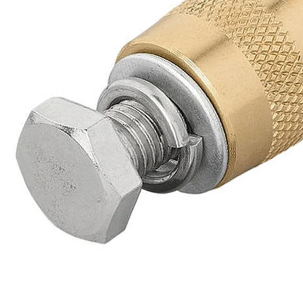 

2x Terminal Connector Battery Terminal Screw Terminal Adapter M6/M8 Terminal Clamp Battery Clamp Set Brass Battery Connector