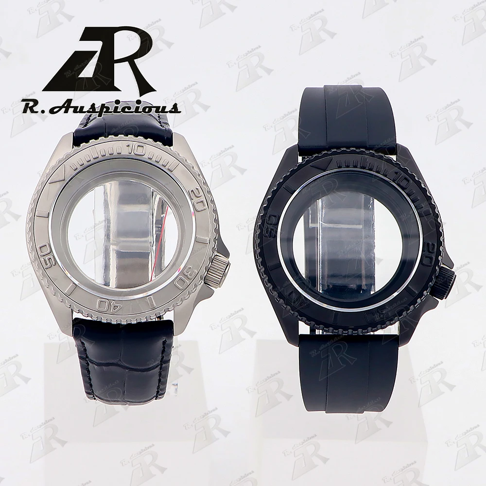 42mm Improved 4 o 'Clock Watchcase Collocation Leather Silicone Strap Watch Accessories For NH34/NH35/NH36/NH70/NH71 Movement