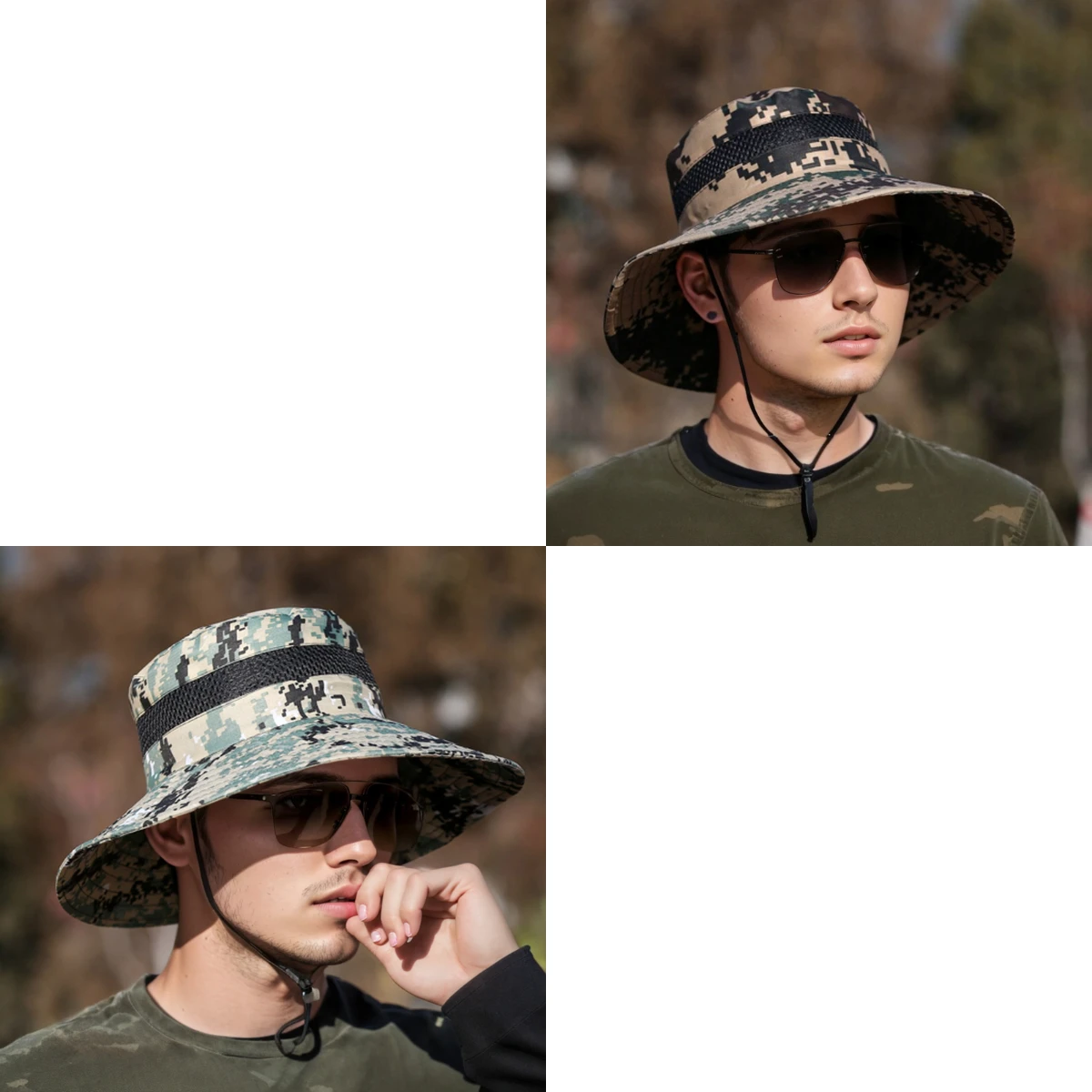 

Outdoor Sunshae Hat Sun Protection Hiking Fishing Summer Comfortable Cold and Breathable Fisherman's Hat Man's Big Brimmed Hat