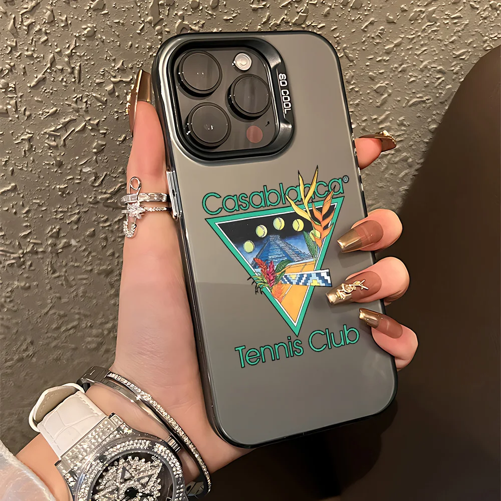 حار الدار البيضاء جراب هاتف ل Tecno Pova Spark Go 30C 20 10 7 Pova 6 Camon 40 30S 20 itel P36 A48 S23 Pro 4G 5G ماتي الغطاء الخلفي