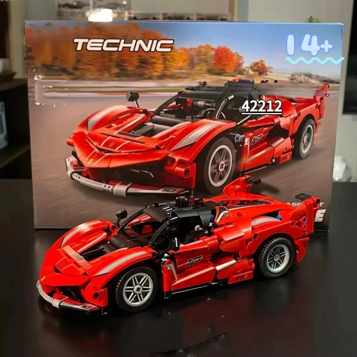 

Конструктор Disney 42212 Ferrari FXX K: Детализированная механическая модель гоночного автомобиля. Подарок для взрослых и детей, любителей автомобилей. В наличии.