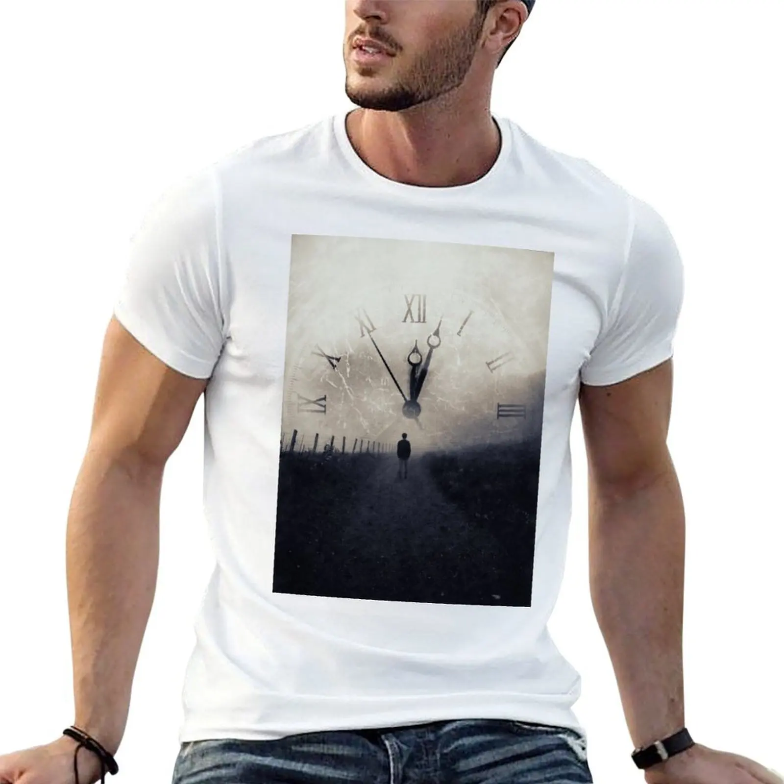 Running out of time ... T-Shirt Active Sports Short Sleeve Cotton Shirt