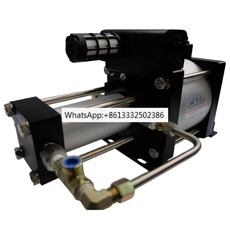 

USUN Model: AB08T 30-60 Bar Output compressed air pressure booster pump for cylinder testing