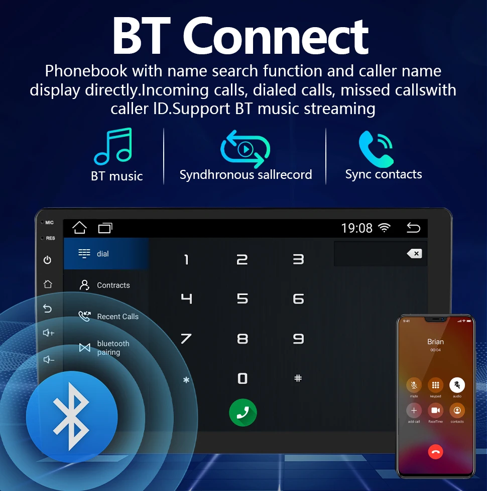 7 "9" 10 "Android13 2Din QLED IPS راديو السيارة Autoradio 2 Din العالمي ستيريو واي فاي نظام تحديد المواقع مشغل وسائط متعددة لنيسان تويوتا كيا VW #4