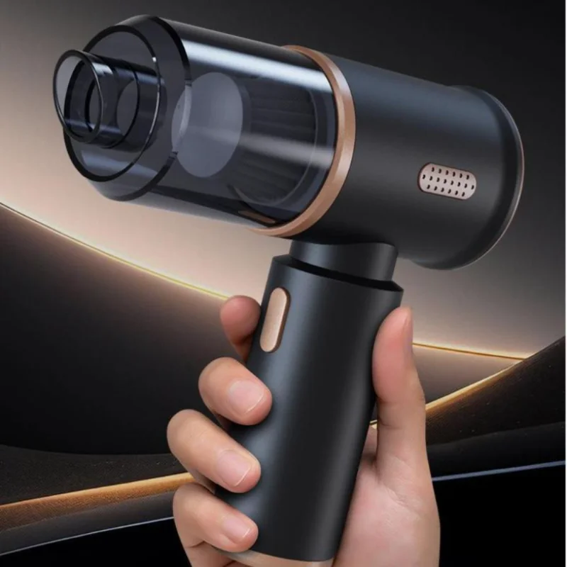 

18KPA Cordless Handheld Vacuum Cleaner with Dual Suction & Blow, Rechargeable Mini Dust Collector for Cars, Home, RV, Office, Pe